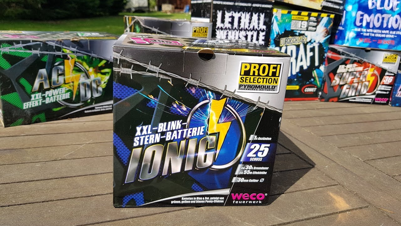 Weco Ionic Batterie Test HyperFrames FULL HD 1080p@50FPS