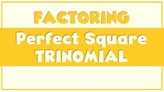 Factoring Perfect Square Trinomials | Grade 8 Math Lesson | Ms Rosette