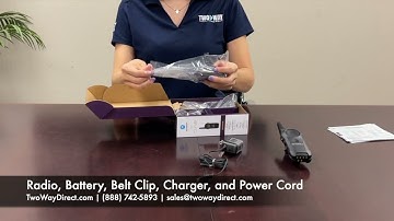 Unboxing The Motorola Curve WiFi Enhanced Business Two-Way Radio | Two Way Direct
