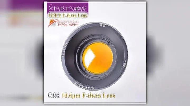 Startnow 106um Ftheta Field Scan Lens 110X110 140X140 175X175 ZnSe CO2 Focus Lens Thread M85mm For