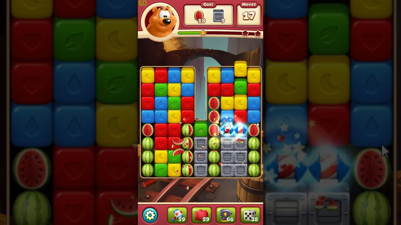 Toon Blast level 962