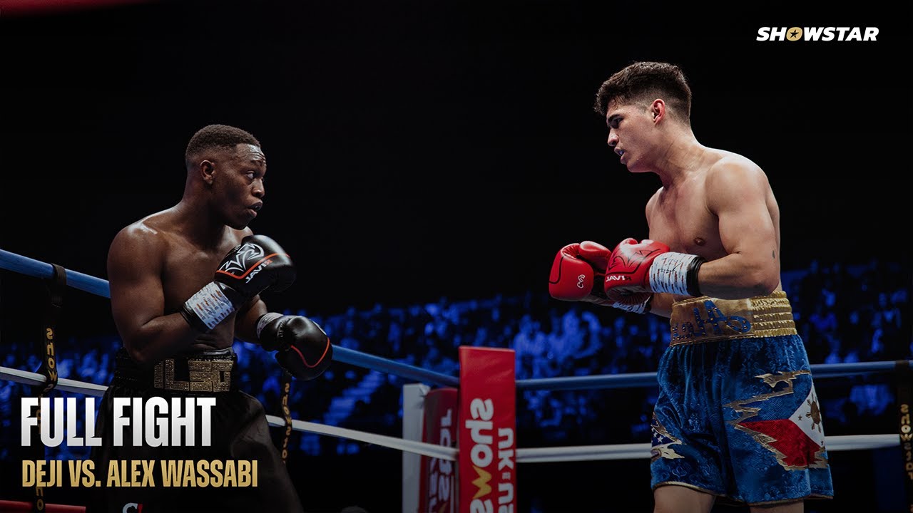 Deji vs Alex Wassabi Full Fight Showstar Boxing UK vs USA
