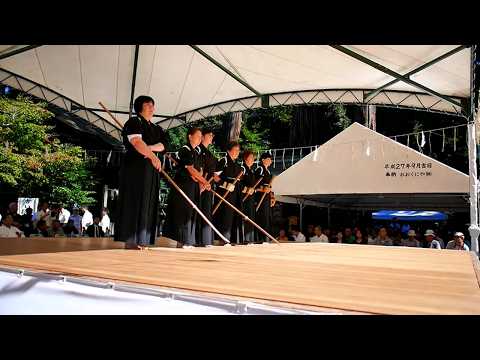 天道流長刀術 Tendo Ryu Naginatajutsu 鹿島 Kashima 2018