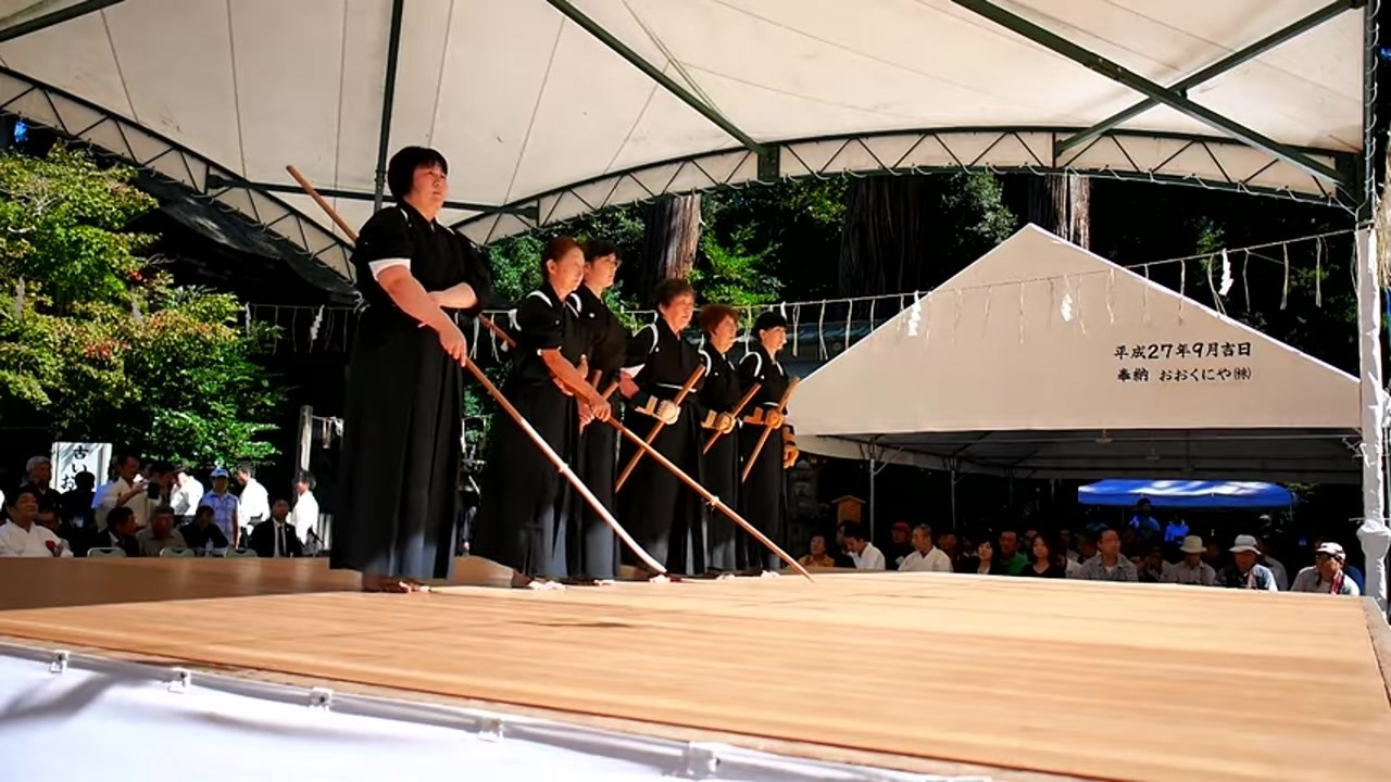 天道流長刀術 Tendo Ryu Naginatajutsu 鹿島 Kashima 2018