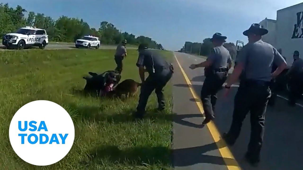 Ohio K-9 unit attacks an unarmed Black man | USA TODAY