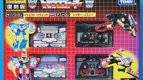 Transformers G1 Encore 15 Cassettes Volume 1 Review