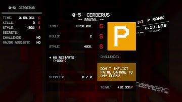 Daily ULTRAKILL P-rank until I get HRT (day 14 | 0-5)