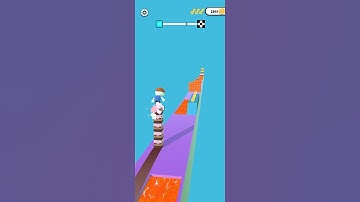 Cool Stack Surfer 3D Surfing Android mobile Gameplay Video level 21