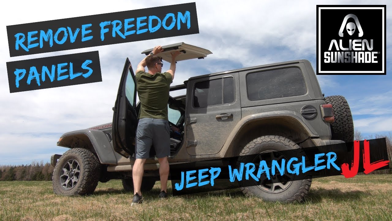 Freedom Top Removal Jeep Wrangler JL - Go Topless in your Jeep! - YouTube