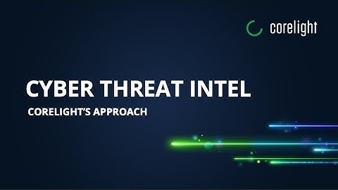 Corelight’s approach to operationalizing cyber threat intelligence