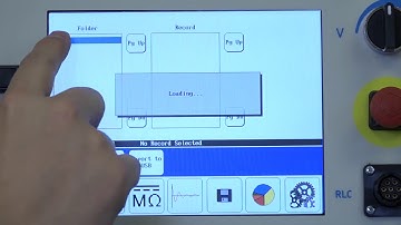 SKF Baker DX user interface