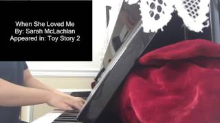 When She Loved Me - Sarah McLachlan // Toy Story 2 // Piano Cover