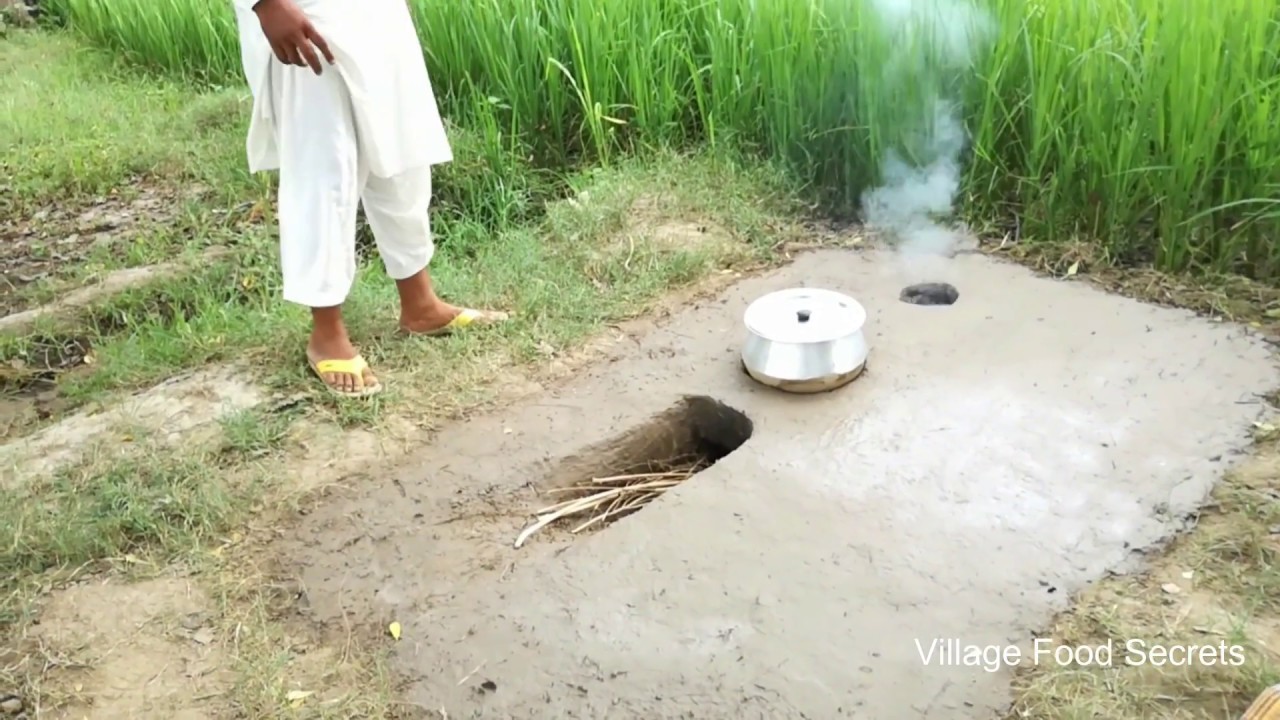 Building An Underground Stove | Primitive Technology Simple clay stove