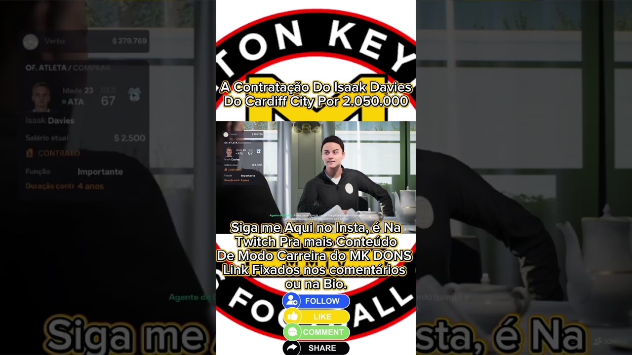 🔥“ISAAC DAVIES NO MK DONS! 😳🔥” 