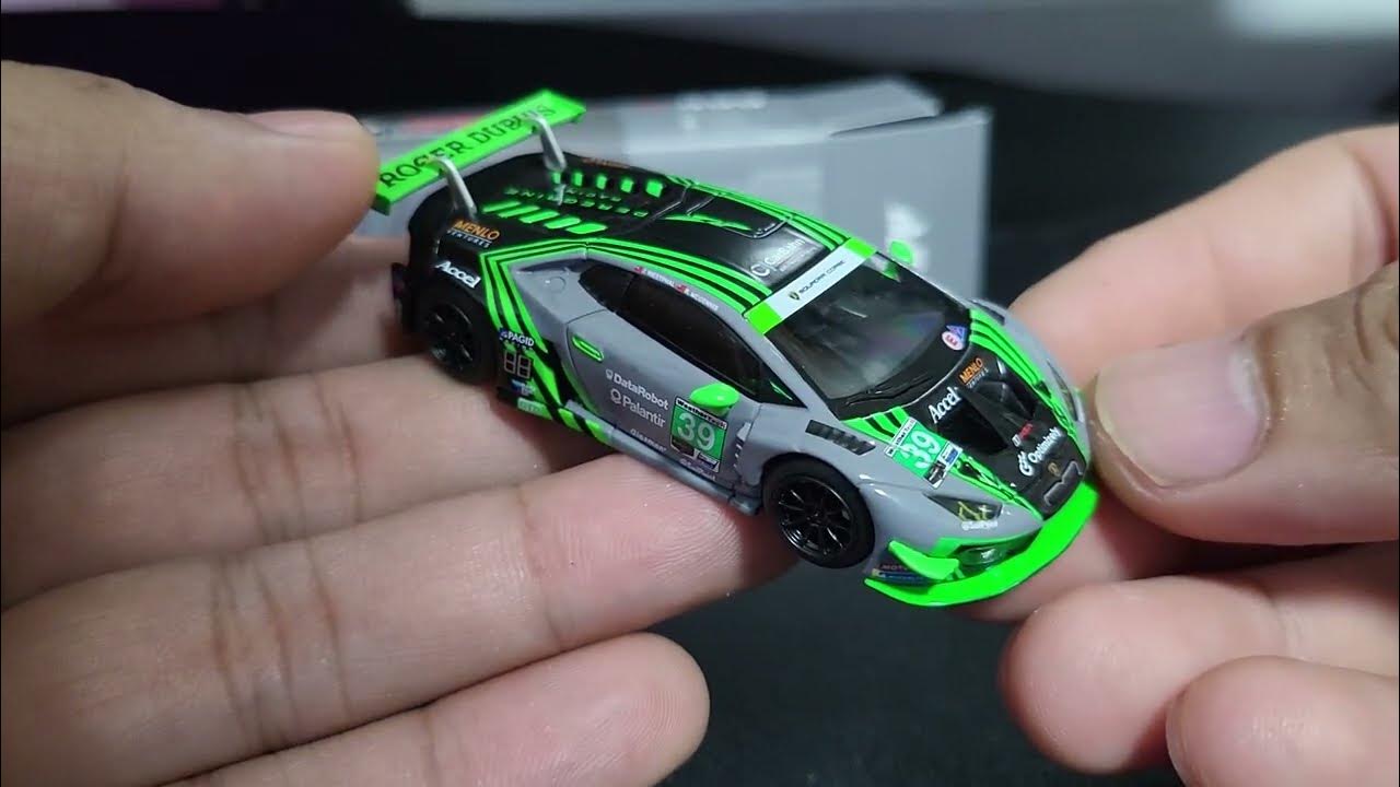 MINI GT 1:64 Huracan STO Verde Citrea LHD Diecast Model Car