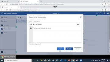 DATA 610 Cognos Analytics Intro - Fall 2019