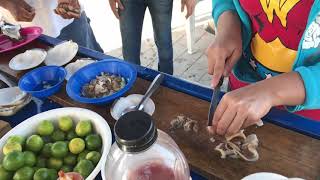 Preparing Geoduck Clam | Altata - Holy Week 2019