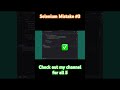 Selenium mistake #3 Full video with all 5 mistakes on Kivo Code #automation #coding #qa #selenium