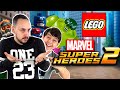 ПАПА РОБ И ЯРИК ИГРАЮТ В LEGO MARVEL SUPER HEROES 2 - СТРАЖИ ГАЛАКТИКИ И ЛЕГО МСТИТЕЛИ!