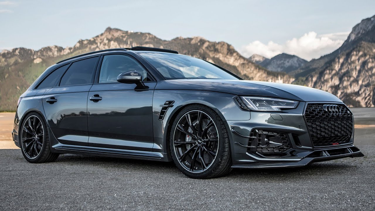 WOW! 2018 AUDI RS4-R (530hp/690Nm) - BLACKED OUT - WANTFACTOR!! - ABT Sportsline at its best?