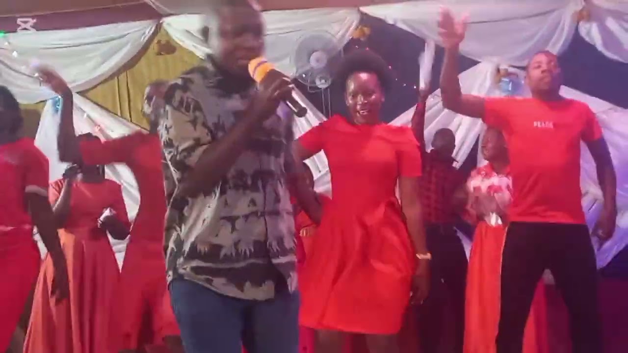 Praising and worshipping 