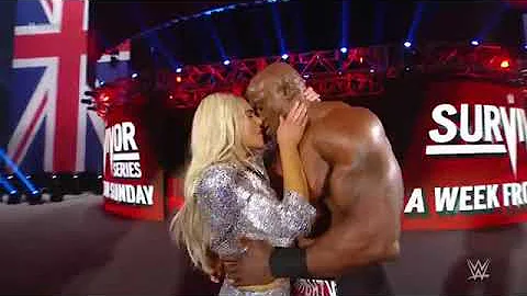 Bobby Lashley kiss Lana.