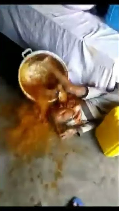 Anak salto kena kuah batagor