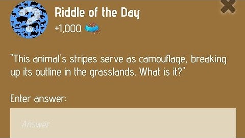 Riddle Of The Day Zoo 23 January| Zoo Riddle Of The Day | Riddle Of The Day Zoo 24 January