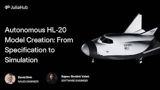 Autonomous HL‑20 Model Creation From Specification to Simulation
