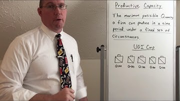 Productive Capacity in a Firm