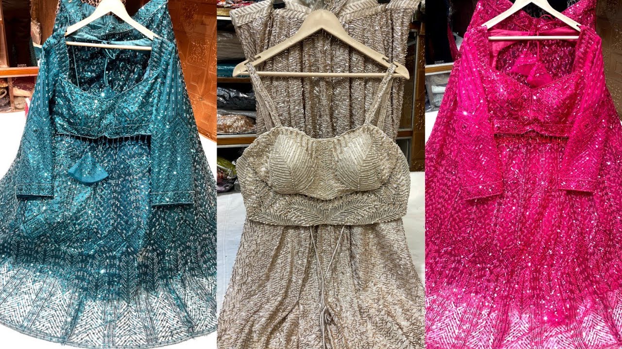 Charu Design😍HOLI SPECIAL SALE💖1295₹ STARTS AT  / Partywear Dress, Indo Western, Lehenga & SAREE