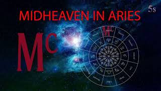 Information Midheaven In Aries in Astrology (True Aries Horoscope personality revealed) Update