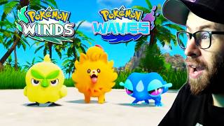 Pokémon Winds and Pokémon Waves | Announcement Trailer REACTION!