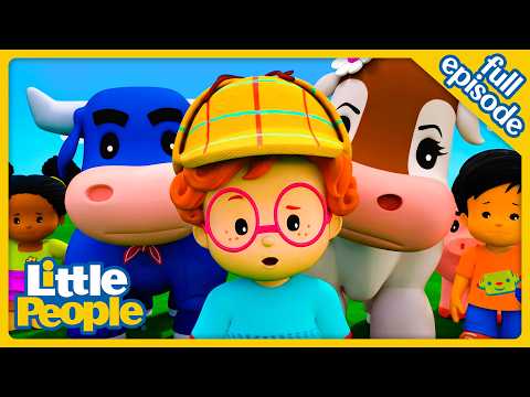 Collecting Conclusion Clues | Little People | FULL EPISODE | Kids Cartoon!