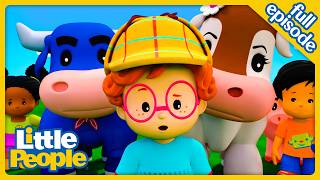 Collecting Conclusion Clues | Little People | FULL EPISODE | Kids Cartoon!