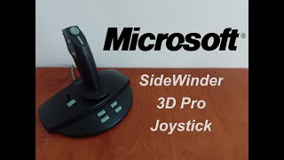 Microsoft SideWinder 3D Pro joystick restoration