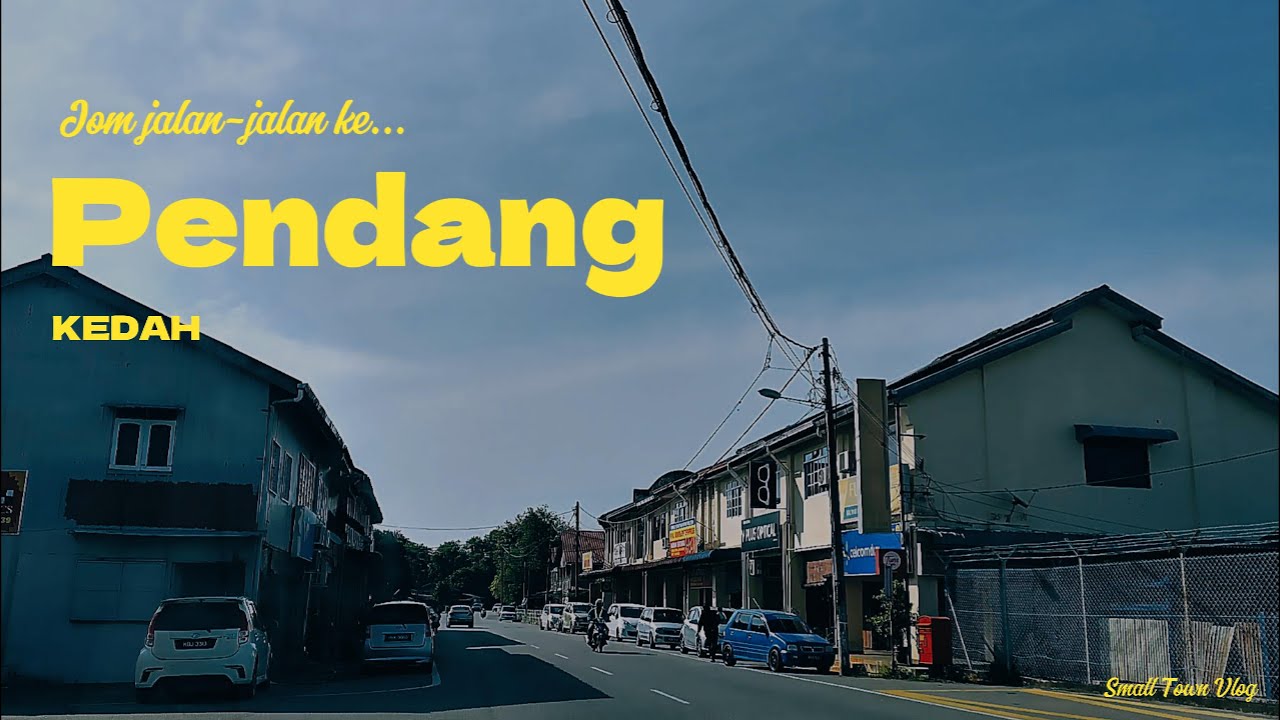 PEKAN LAMA PENDANG. Pekan kecil ditengah sawah yang mendamaikan.