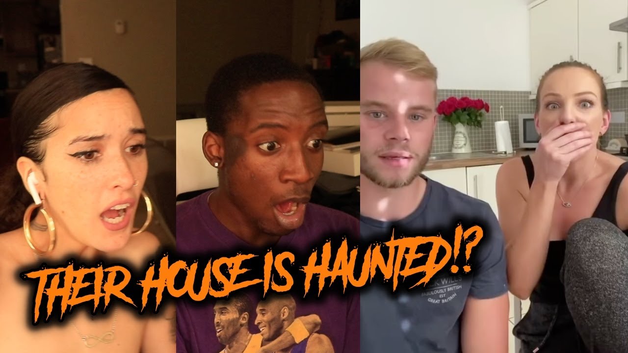 Lainey and Ben Reaction | POLTERGEIST ACTIVITY CAUGHT ON CAMERA