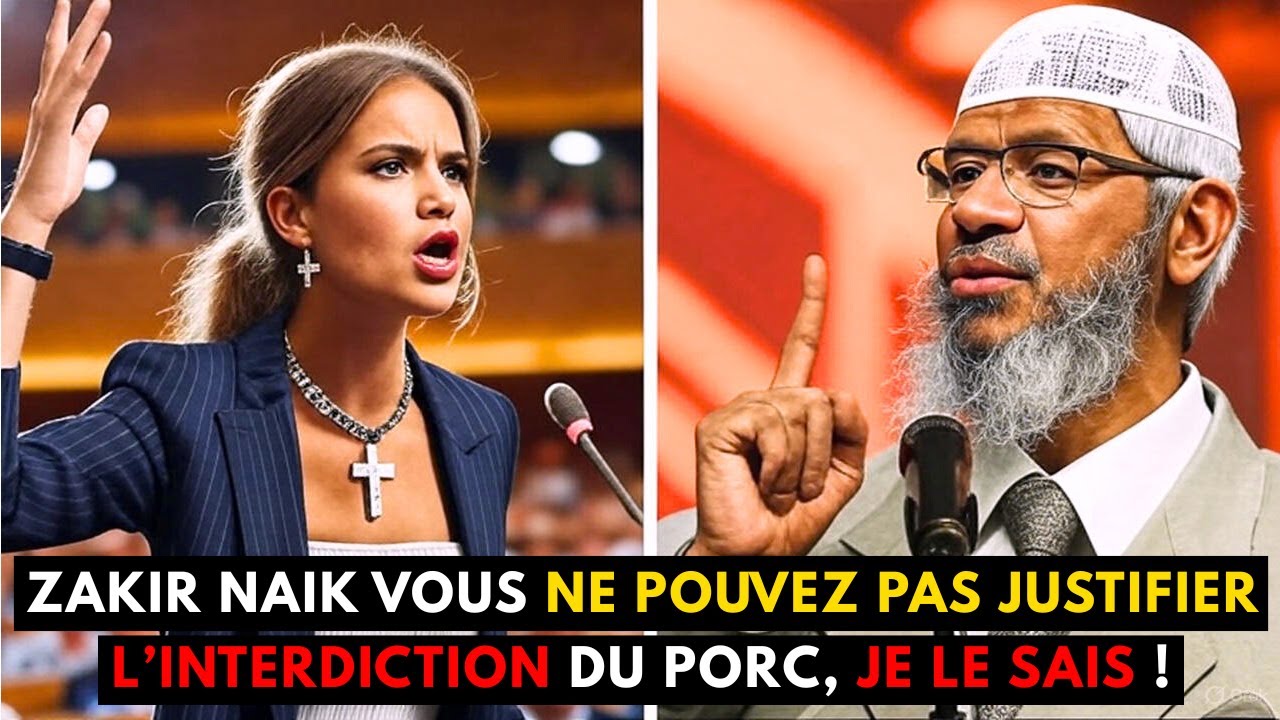 ZAKIR NAIK, VOUS MENTEZ SUR LE PORC ! JESUS NE L’A JAMAIS INTERDIT