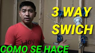 COMO INSTALAR 3 way swich