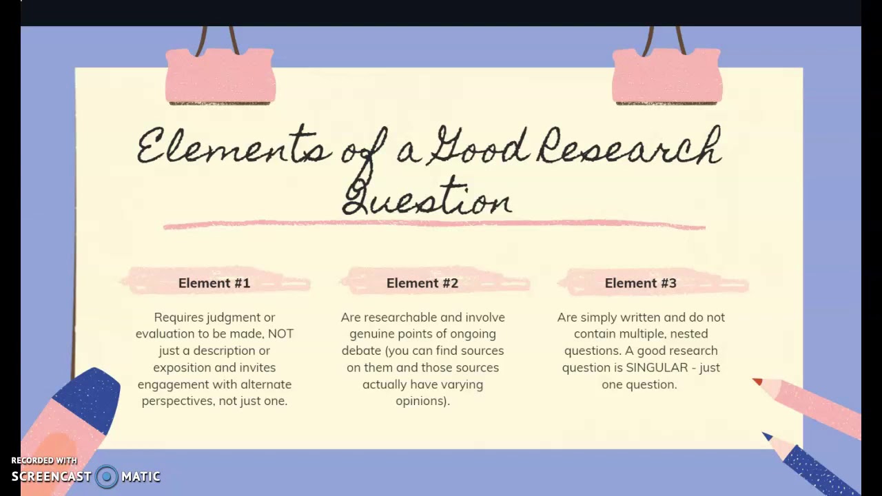 ap seminar group presentation questions