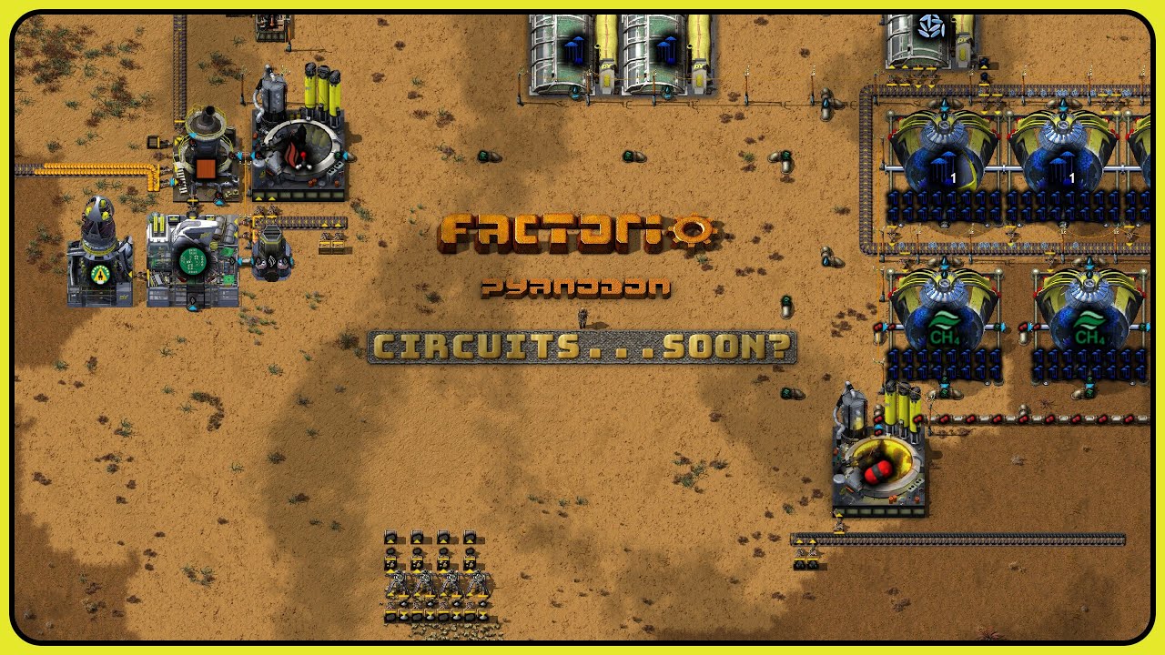 LIVE! - Factorio w/ Pyanodons Overhaul EP 4 - "Simple" circuits shall ...