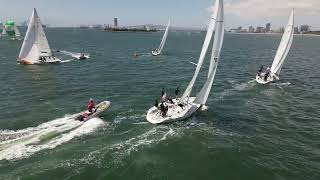 59th Congresional Cup 2024   F2M5   Poole v Hood start