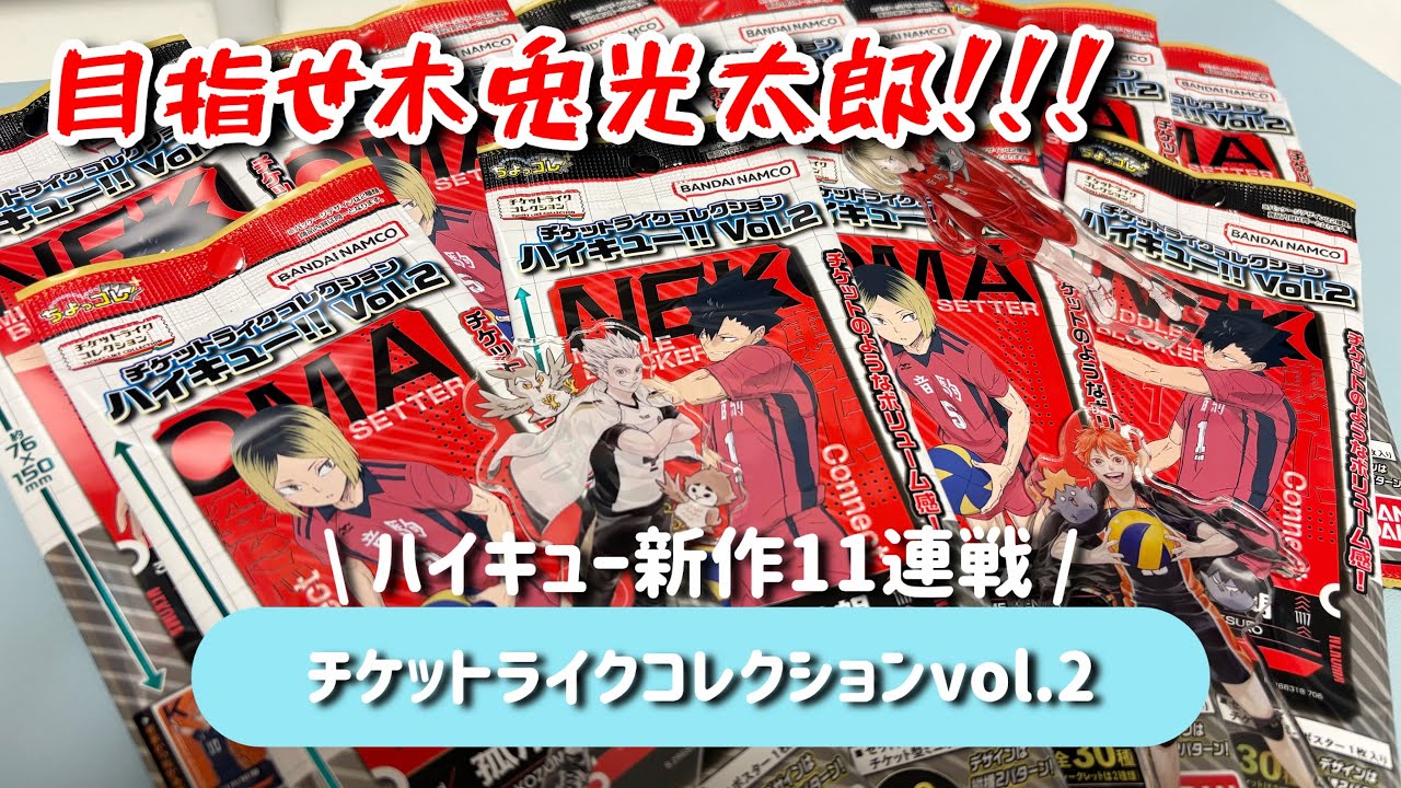 Random Opening] Haikyu!! New Ticket-Like Collection Vol. 2: Aiming