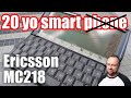 A smartphone equivalent from 22 years ago Ericsson MC218 aka Psion 5mx