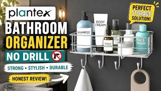 Bathroom Storage Solution Under Budget | Plantex Self Adhesive Bathroom Organizer