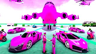 Police Plane Transporter Simulator - Transporting Police Vehicles in Cargo Plane - Android GamePlay screenshot 4
