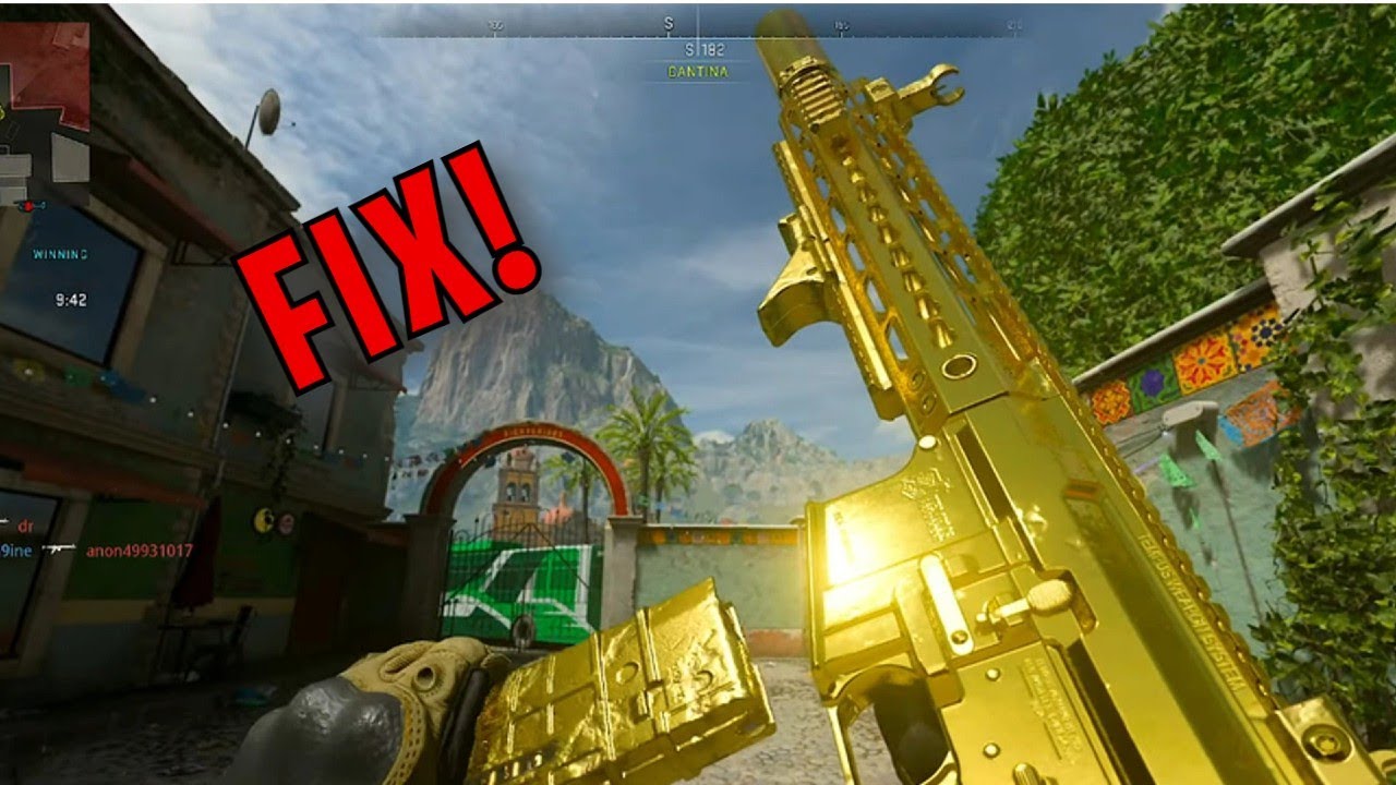HOW TO FIX GOLD CAMO UNLOCK GLITCH! (EASY FIX)