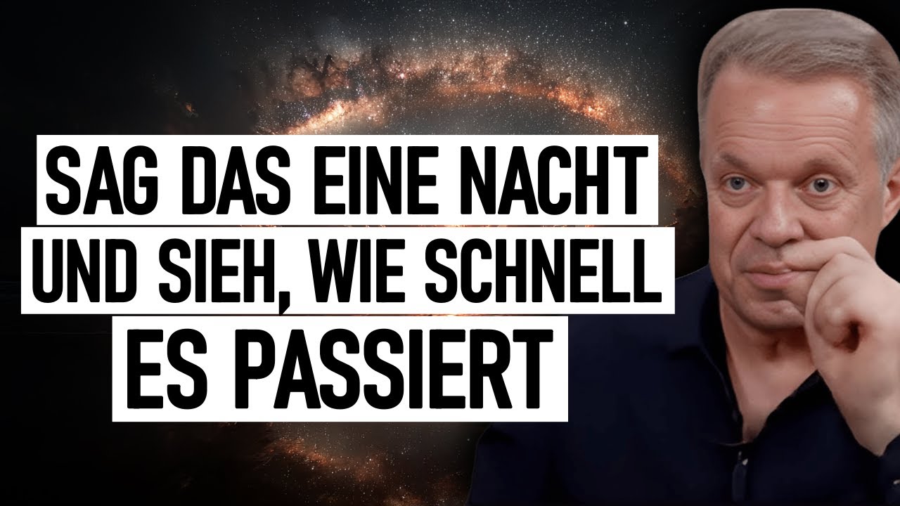 Hör dir das vor dem Schlafen an – und in nur einer Nacht wird alles wahr. | Joe Dispenza