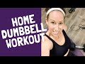 FULL LENGTH LIVE - 30 MINUTE STRENGTH CIRCUIT WORKOUT - ONE DUMBBELL